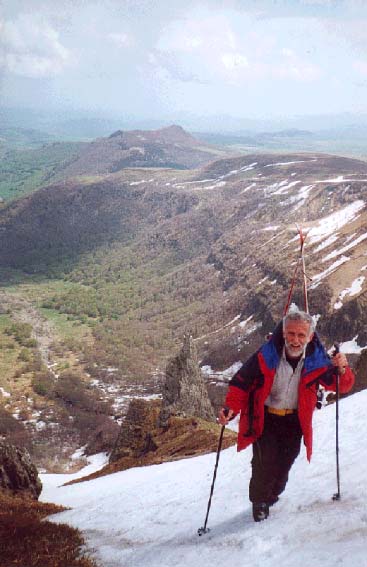 Avant la descente dans la Vallée de Chaudefour ...